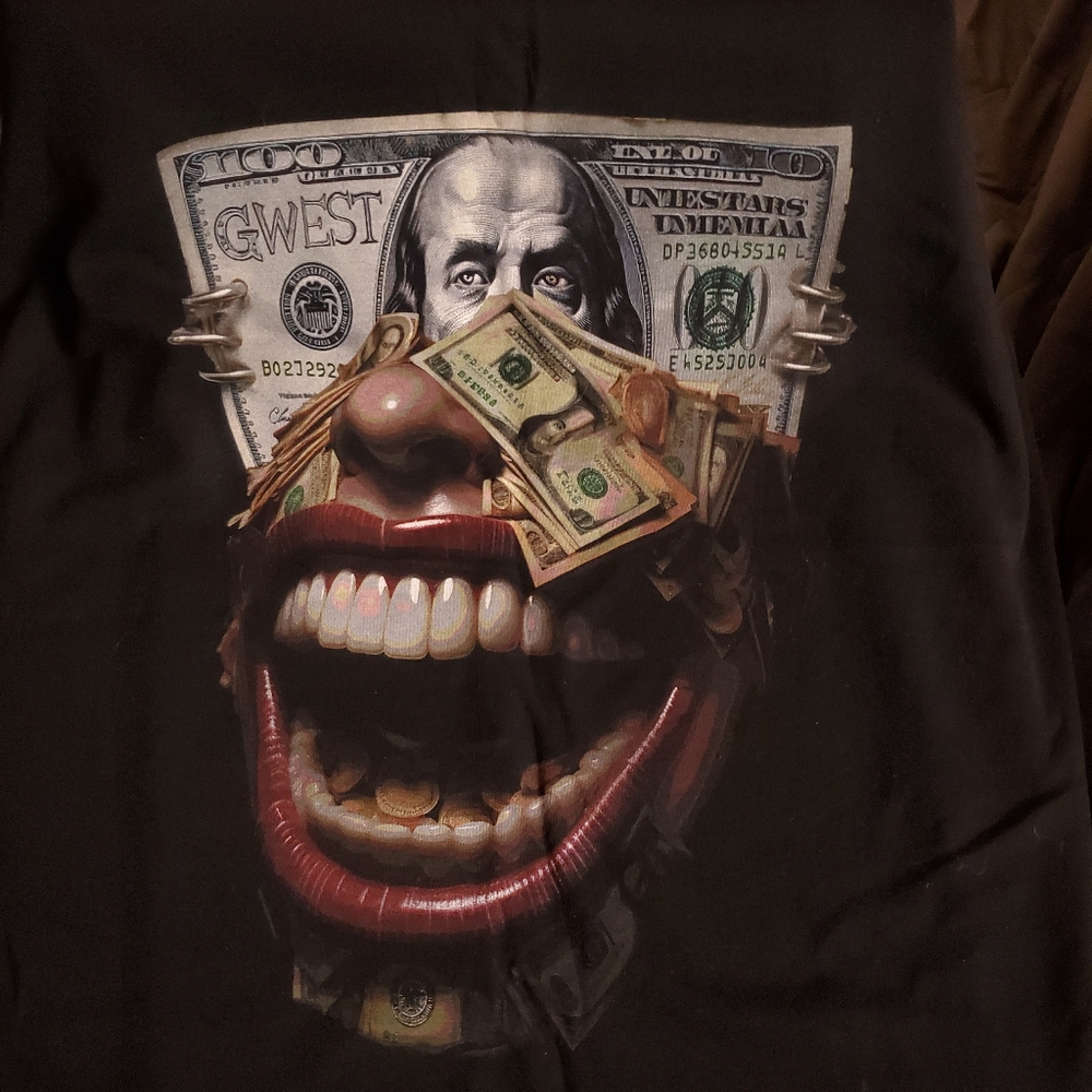 2XL/NEW - G WEST Money/Mouth Tee